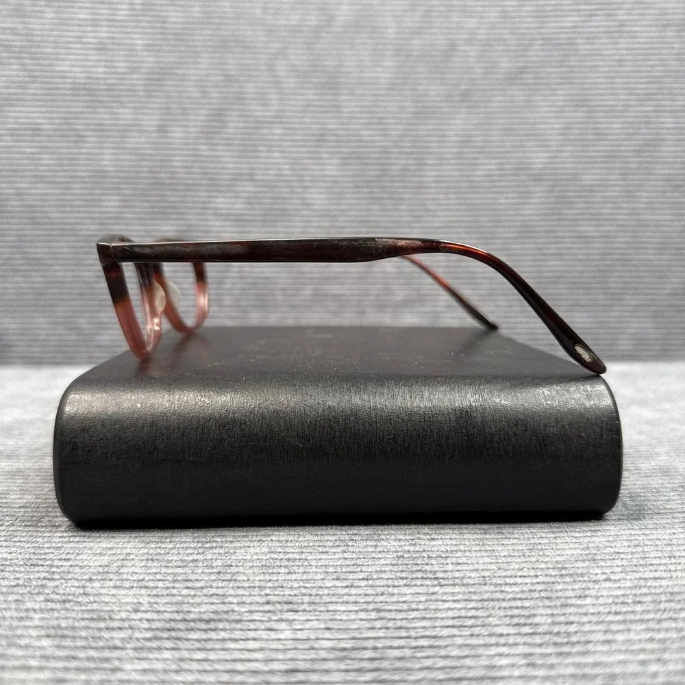 Barton Perreira Hettie TER Tortoise Red‎ Cat Eye Eyeglass Frames 49-17-145 Y2k